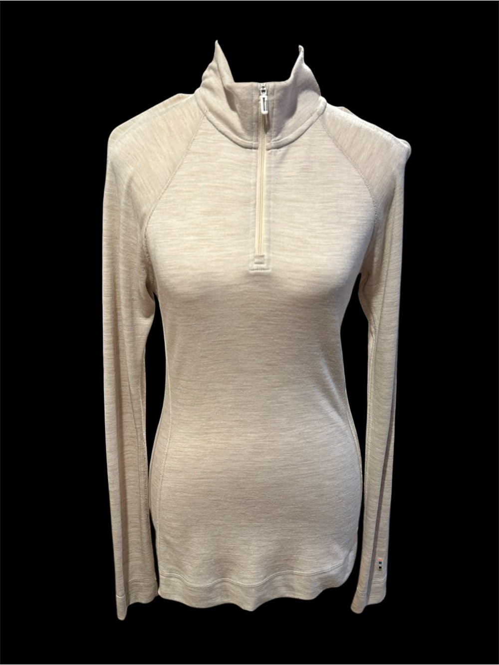 Smartwool Women’s Cream Half-Zip Pullover